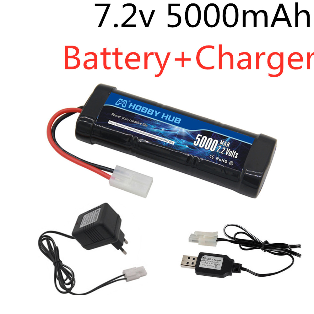 Balance Charger Rc - Batterie Ni-MH 7.2V 5000mAh avec prise