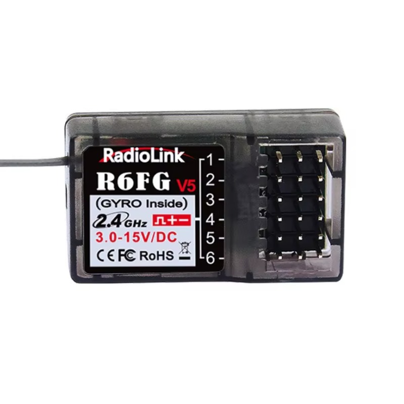 Radio Transmitter 2.4Ghz - Radiolink-Récepteur R6FG V5 6 Canaux 2.4GHz