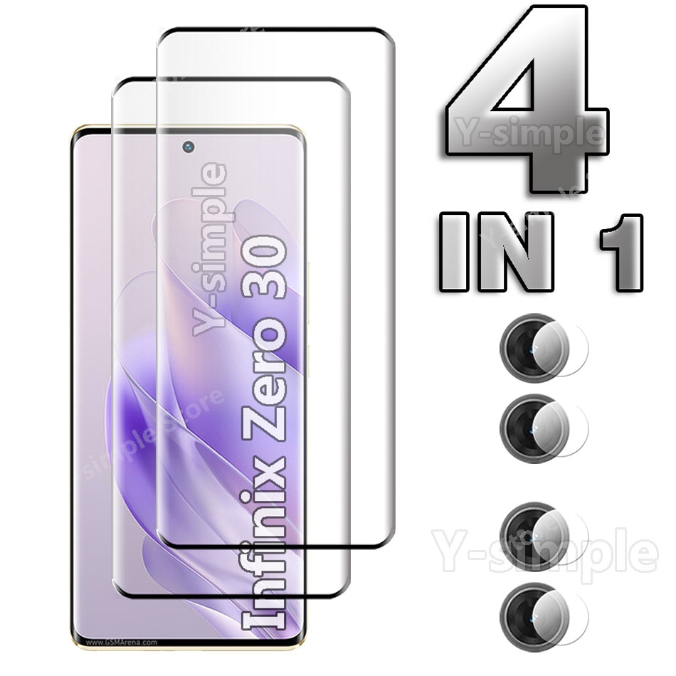 Hd Zero Camera - Verre 3D 4 en 1 pour