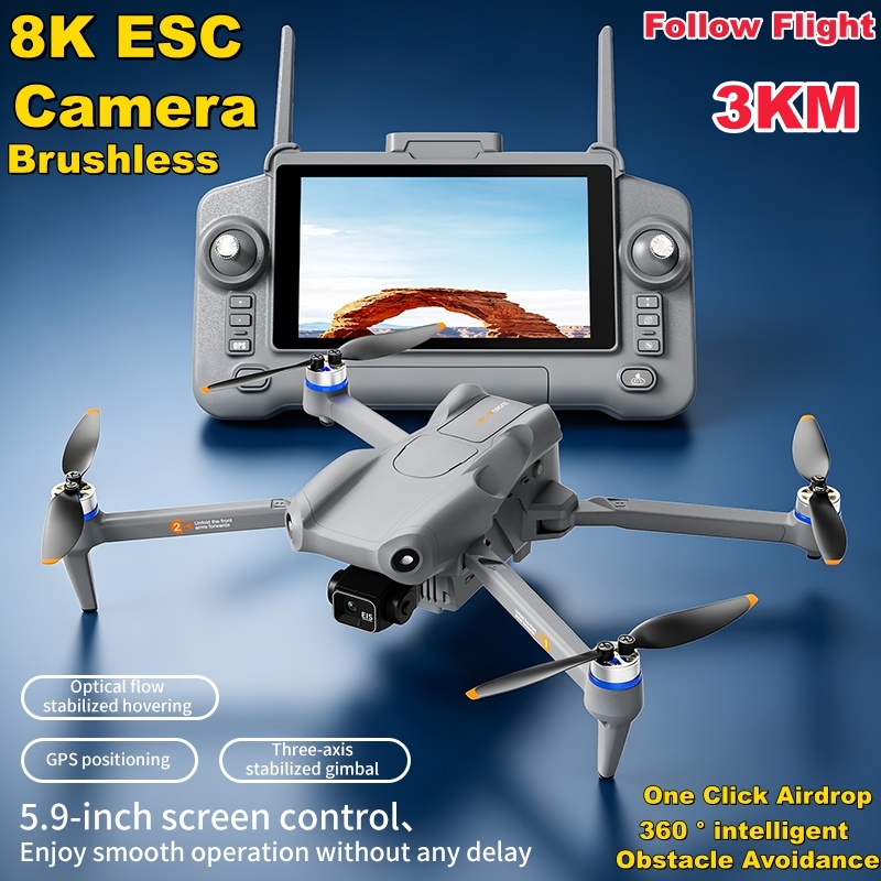 4 In 1 Esc - Drone avec écran tactile de 5,9