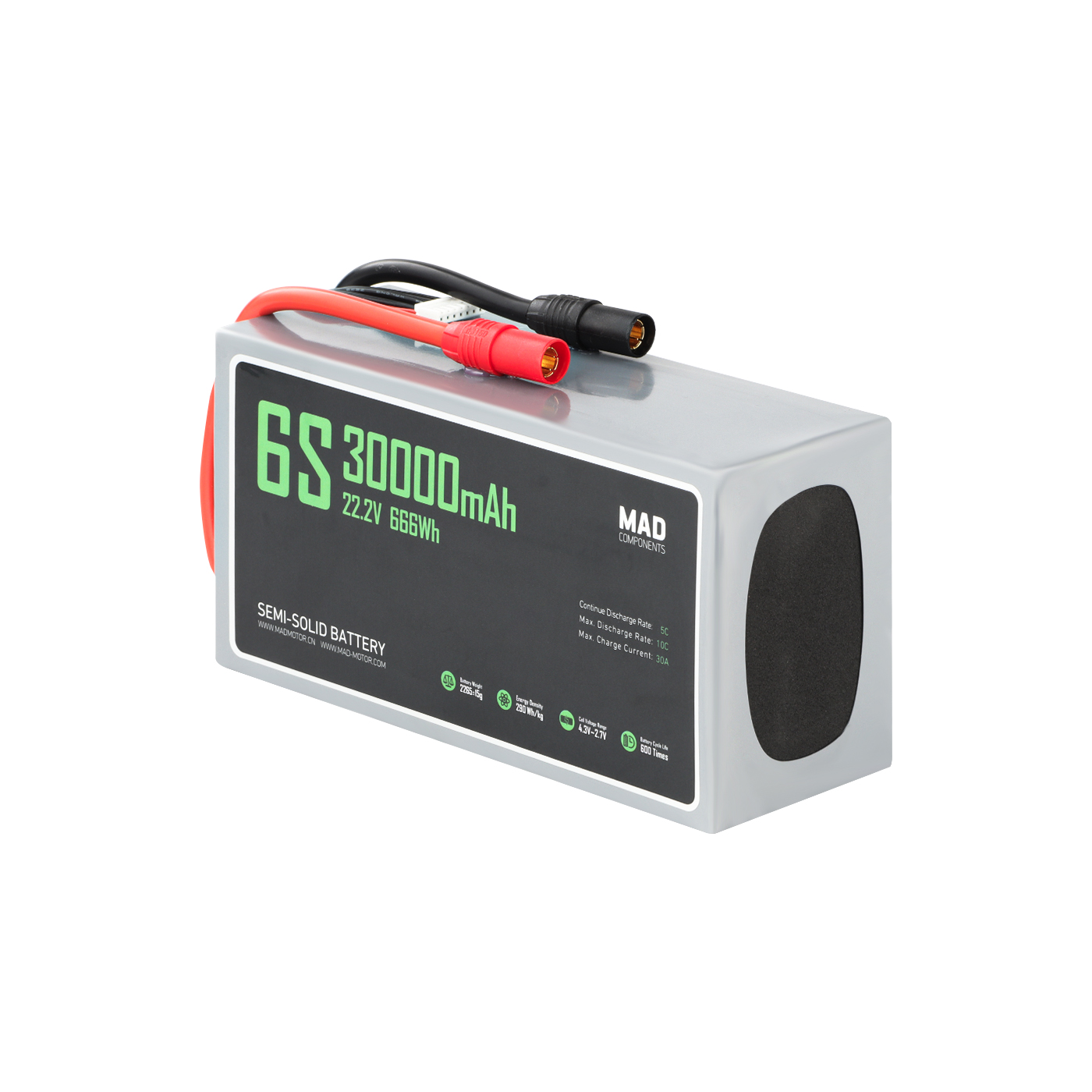 Drone - Batterie lithium-ion solide haute puissance pour