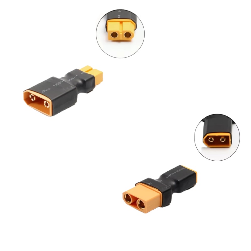 Drone Battery Charger - 2 adaptateurs XT90 vers XT60, mâle