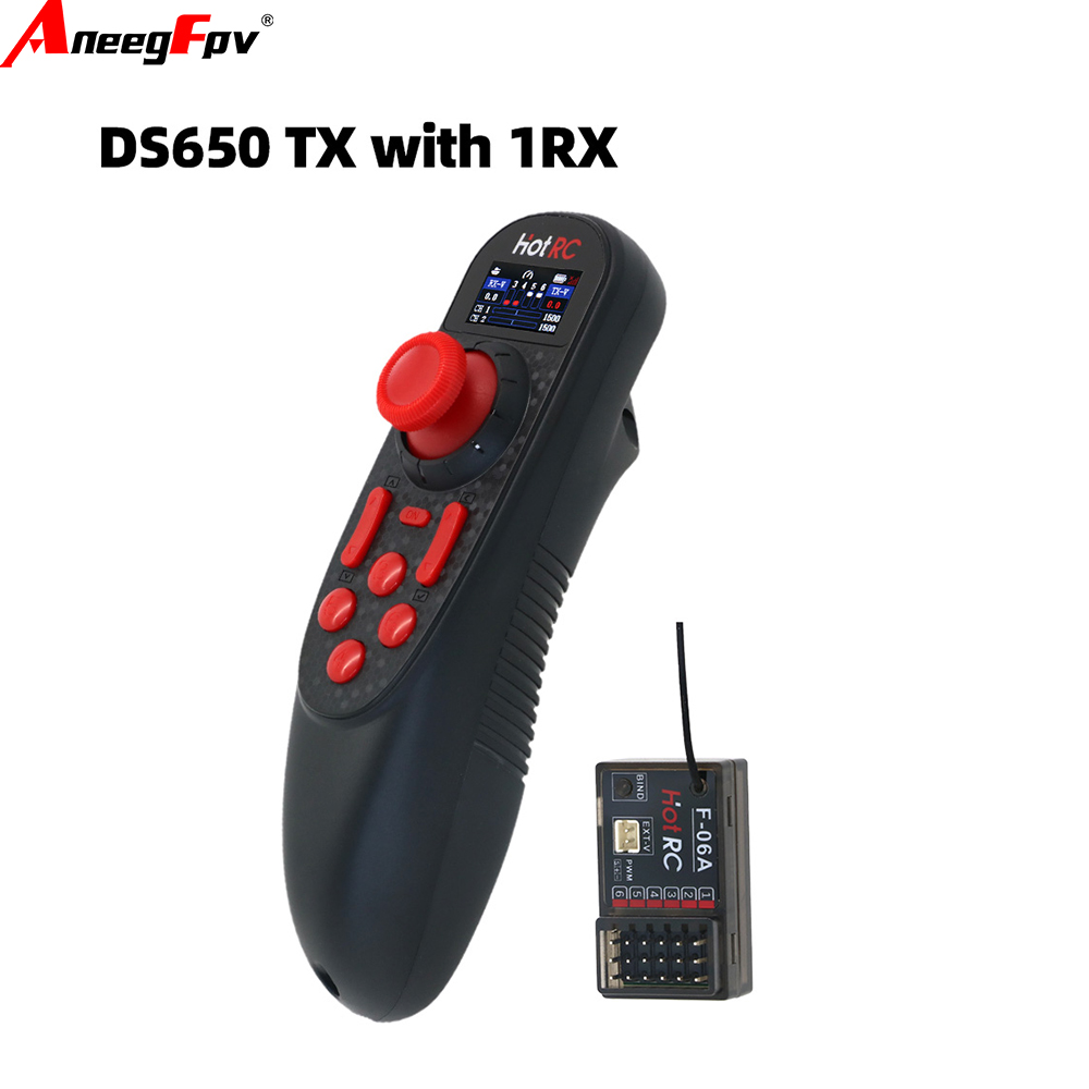 Radio Transmitter 2.4Ghz - Système radio HOTRC Hot RC DS-650