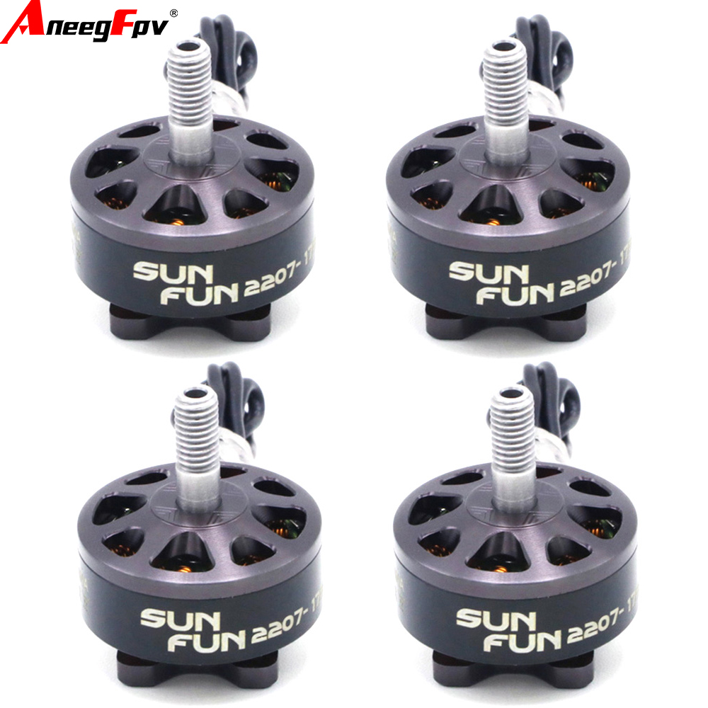 Brushed Drone Motor - 1/4 pièces ensemble Sun Fun 2207