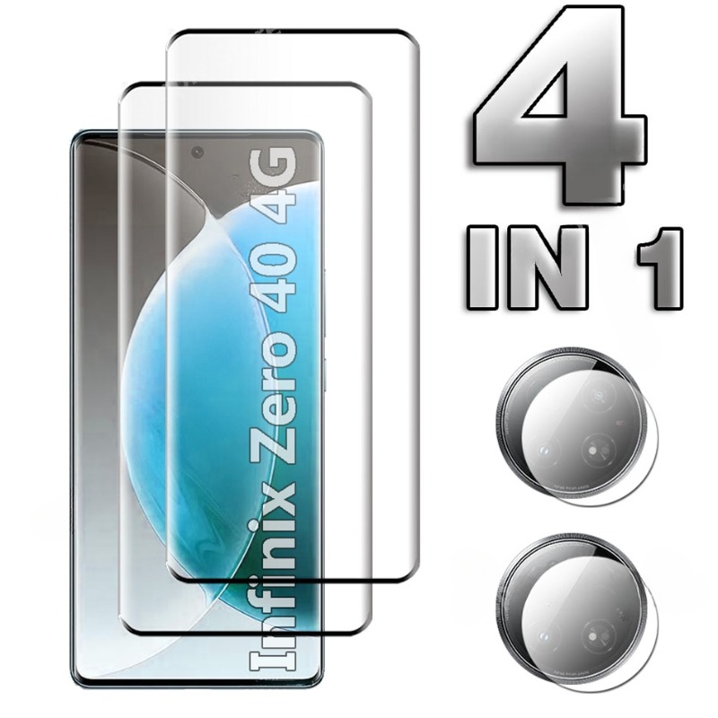Hd Zero Camera - Verre 3D 4 en 1 pour