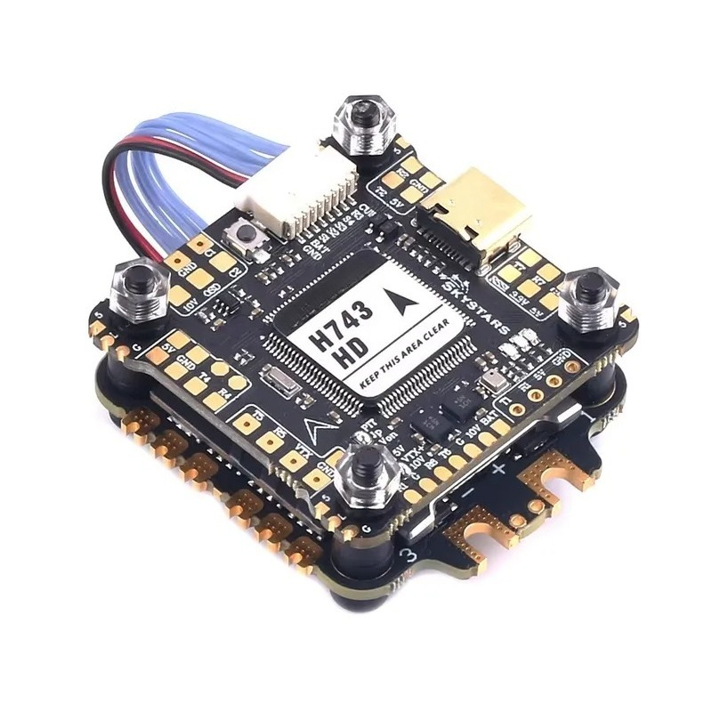 4 In 1 Esc - SKYSTARS H743, ensemble de contrôle de