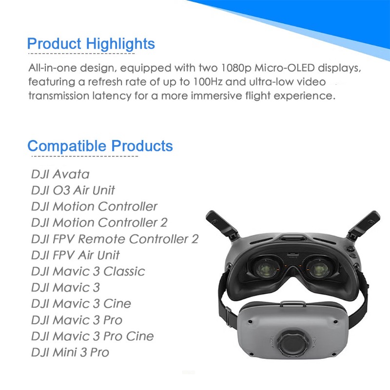 Dji Goggles - 97% NEUF Lunettes DJI FPV Integra