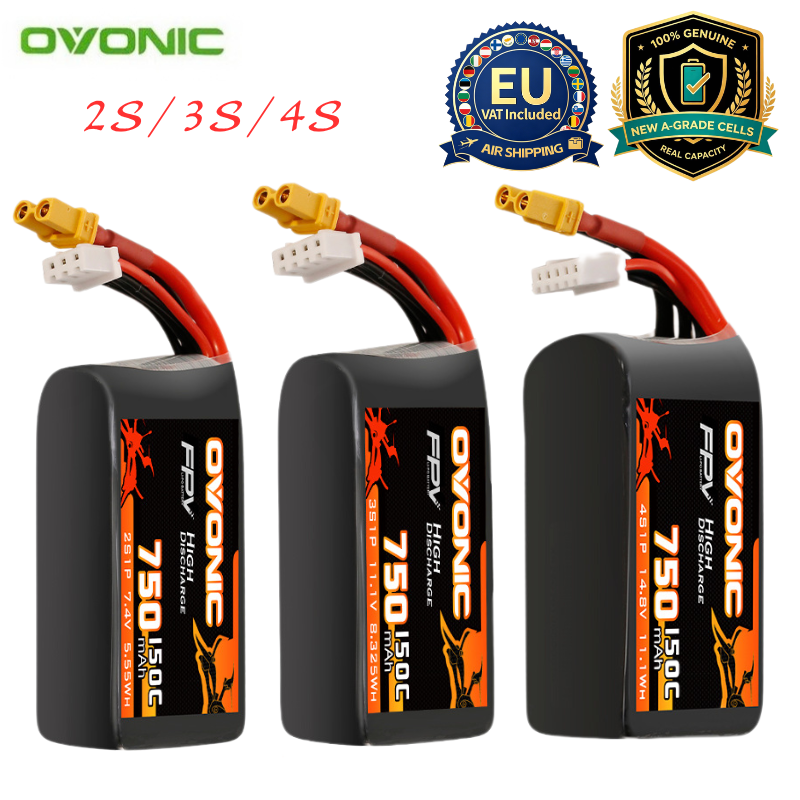 Batterie Lipo OVONIC 150C 750m - Lipo Battery 4S avis et prix