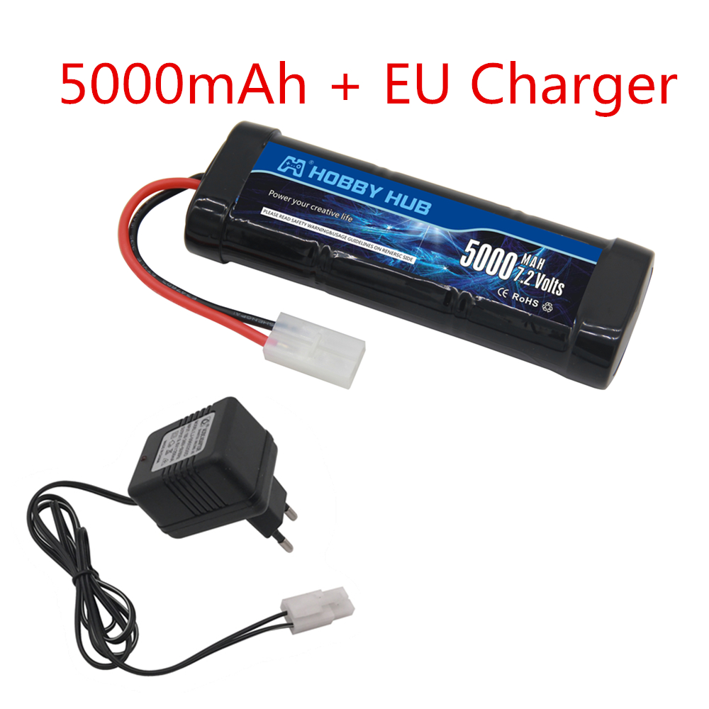 Batterie Ni-MH 7.2V 5000mAh av - Balance Charger Rc avis et prix