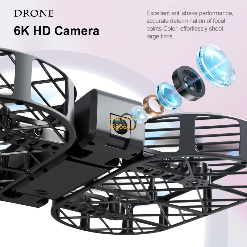 Caméra HD 8K 360 °   Protectio - Brushed Drone Motor avis et prix
