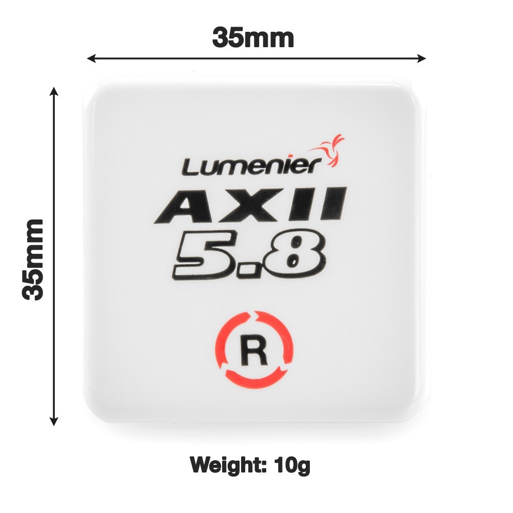 Antenne Patch Lumenier AXII, 5 - Hd Zero Camera avis et prix