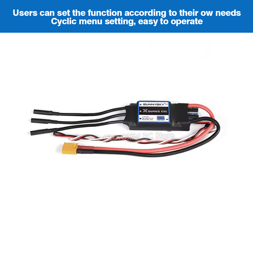 SunnySky X SERIES ESC 80A 2-6S - Lipo Battery 6S avis et prix