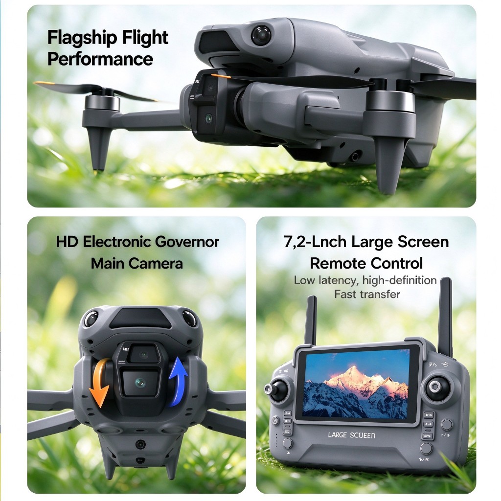 Nouveau drone GPS LF682 MAX pr - Drone Battery Charger avis et prix