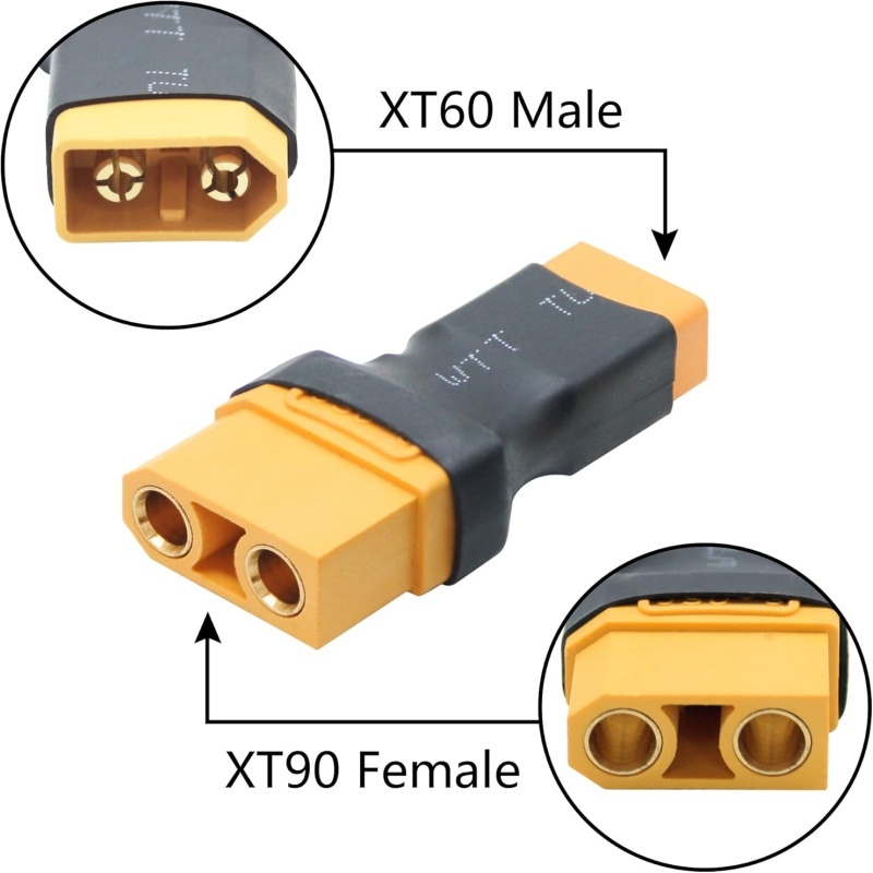 2 adaptateurs XT90 vers XT60,  - Drone Battery Charger avis et prix