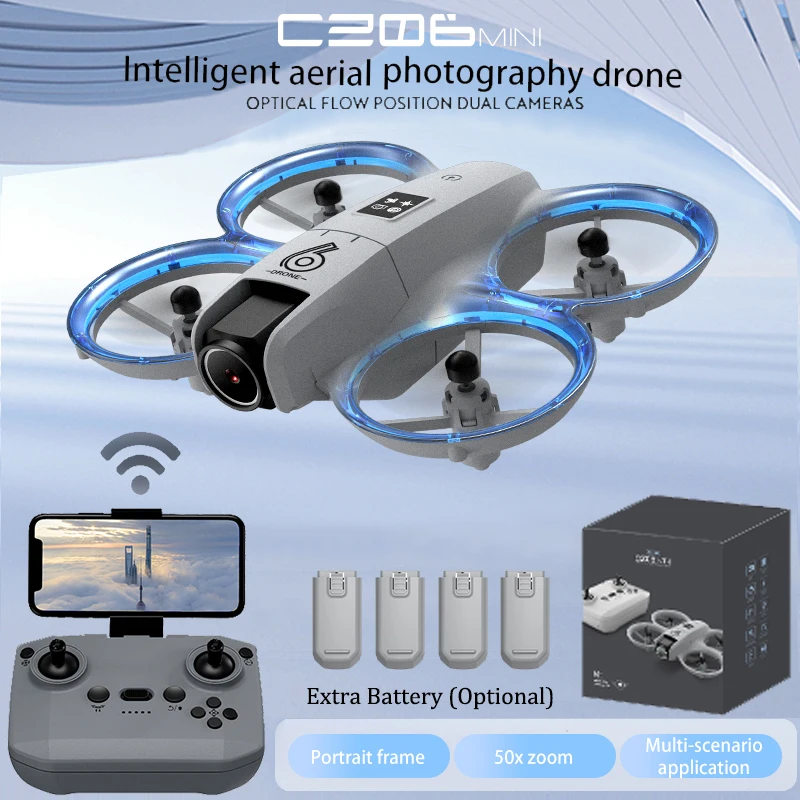 CZ06 Mini Drone quadrirotor RC - Brushed Drone Motor avis et prix