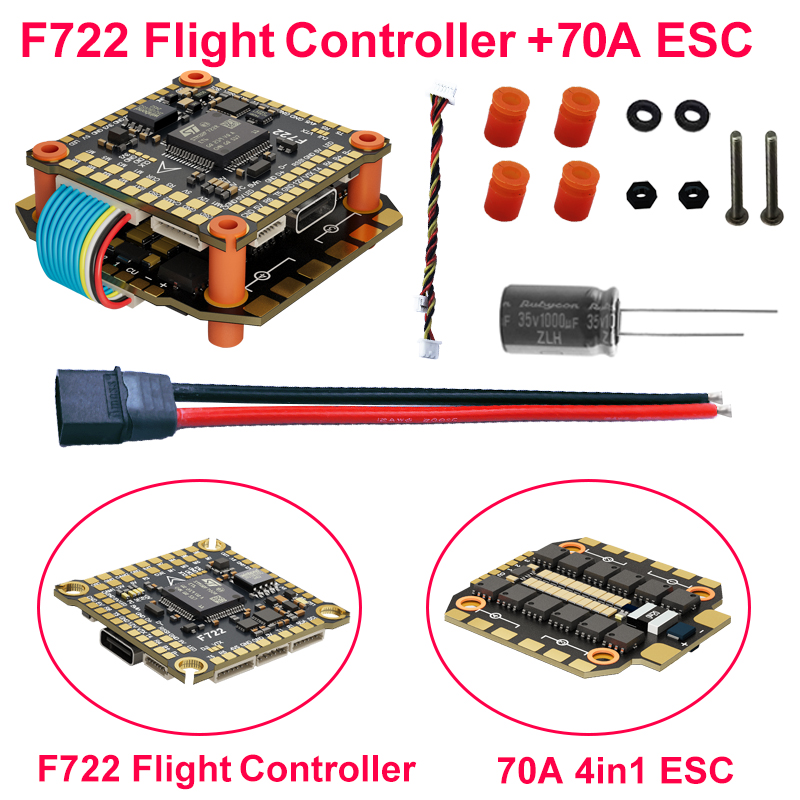 DAKEFPV F722 60A pile ICM42688 - F722 Flight Controller avis et prix