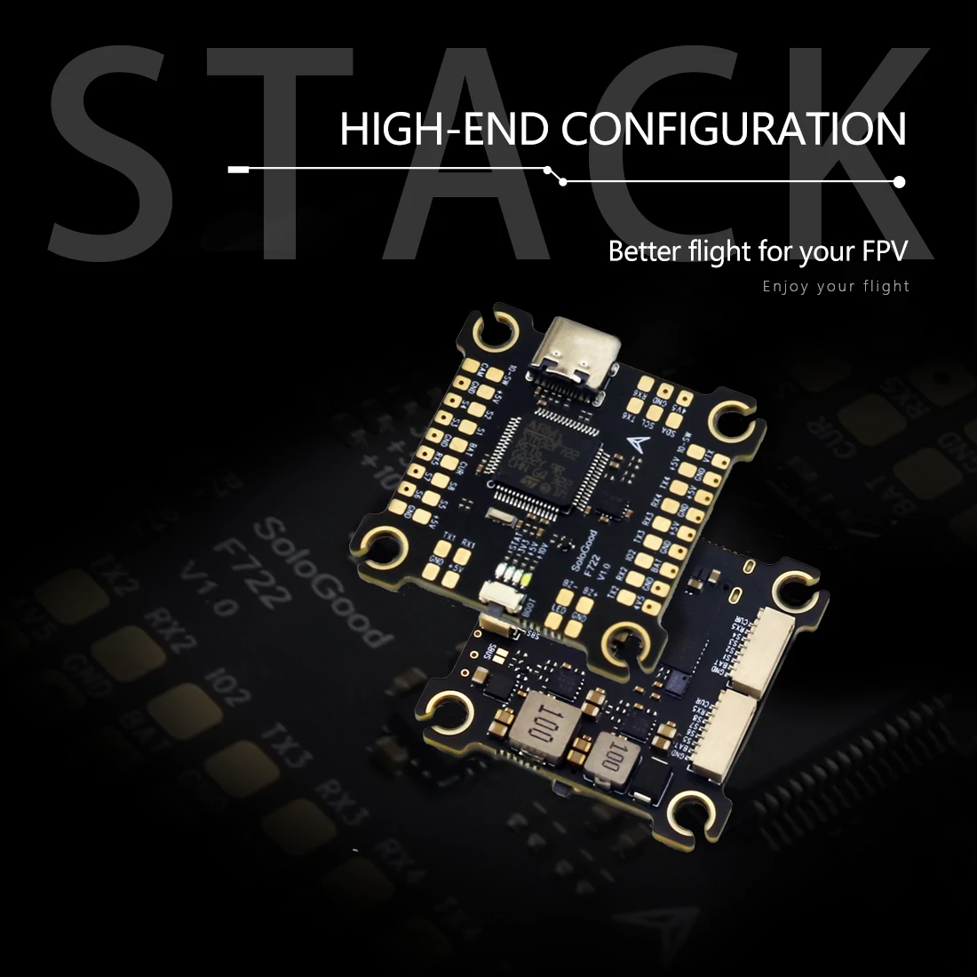 SoloGood F722 60A pile ICM4268 - F722 Flight Controller avis et prix