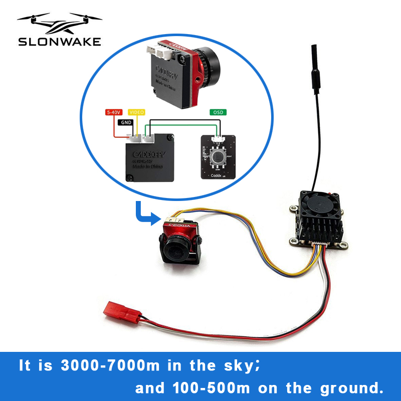 Émetteur sans fil FPV longue p - Fpv Camera avis et prix