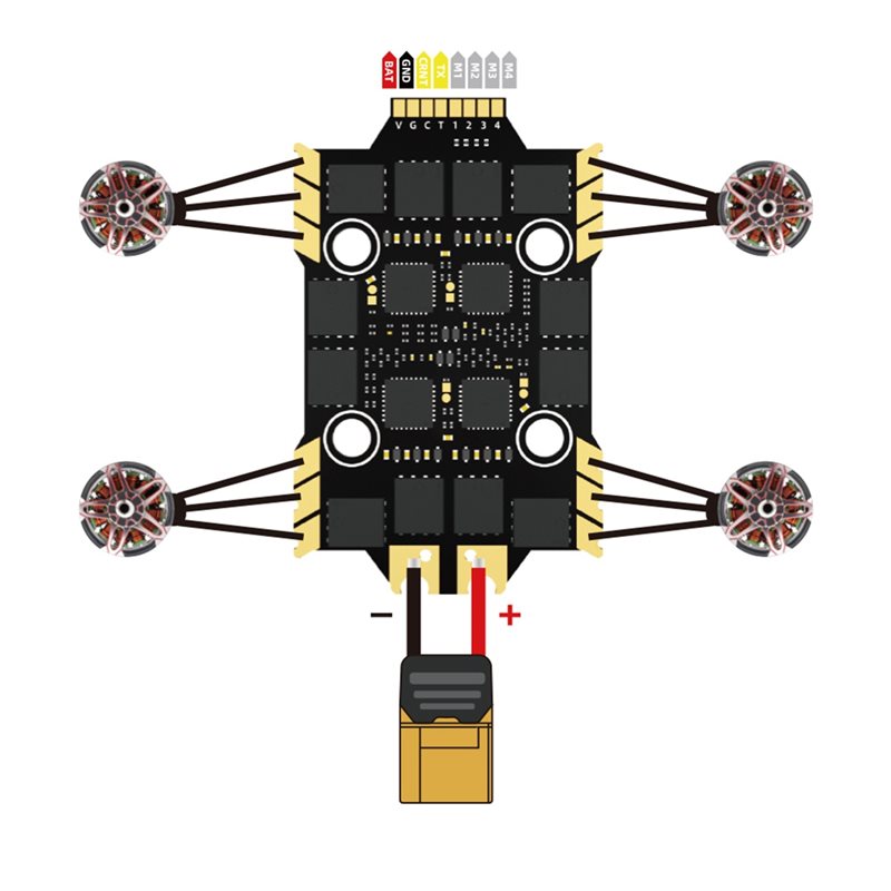 [Promotion] ESC 60A 4-en-1 6S  - 4 In 1 Esc avis et prix