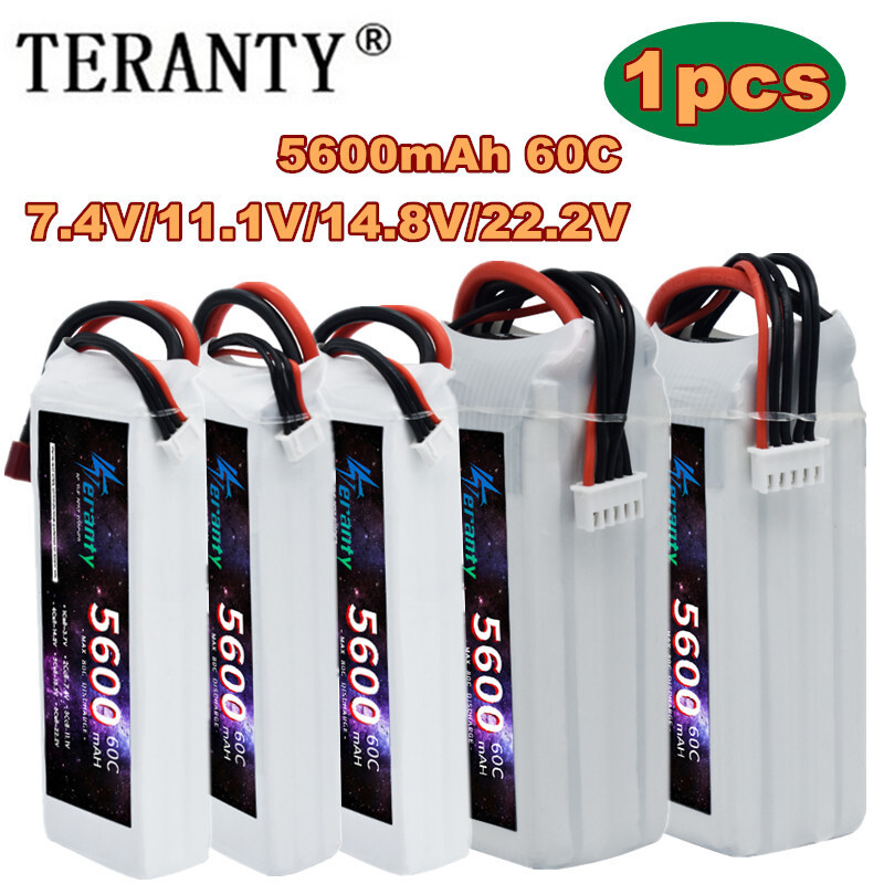 TERANTY 5600 MAH 60C 2S 3S 4S  - Lipo Battery 6S avis et prix
