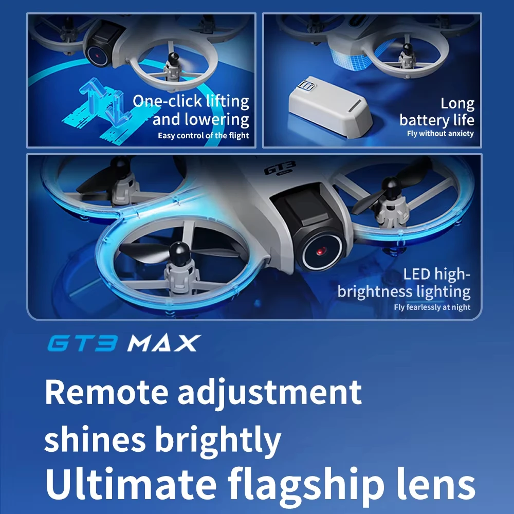 Drone GPS à flux optique GT3 M - Balance Charger Rc avis et prix