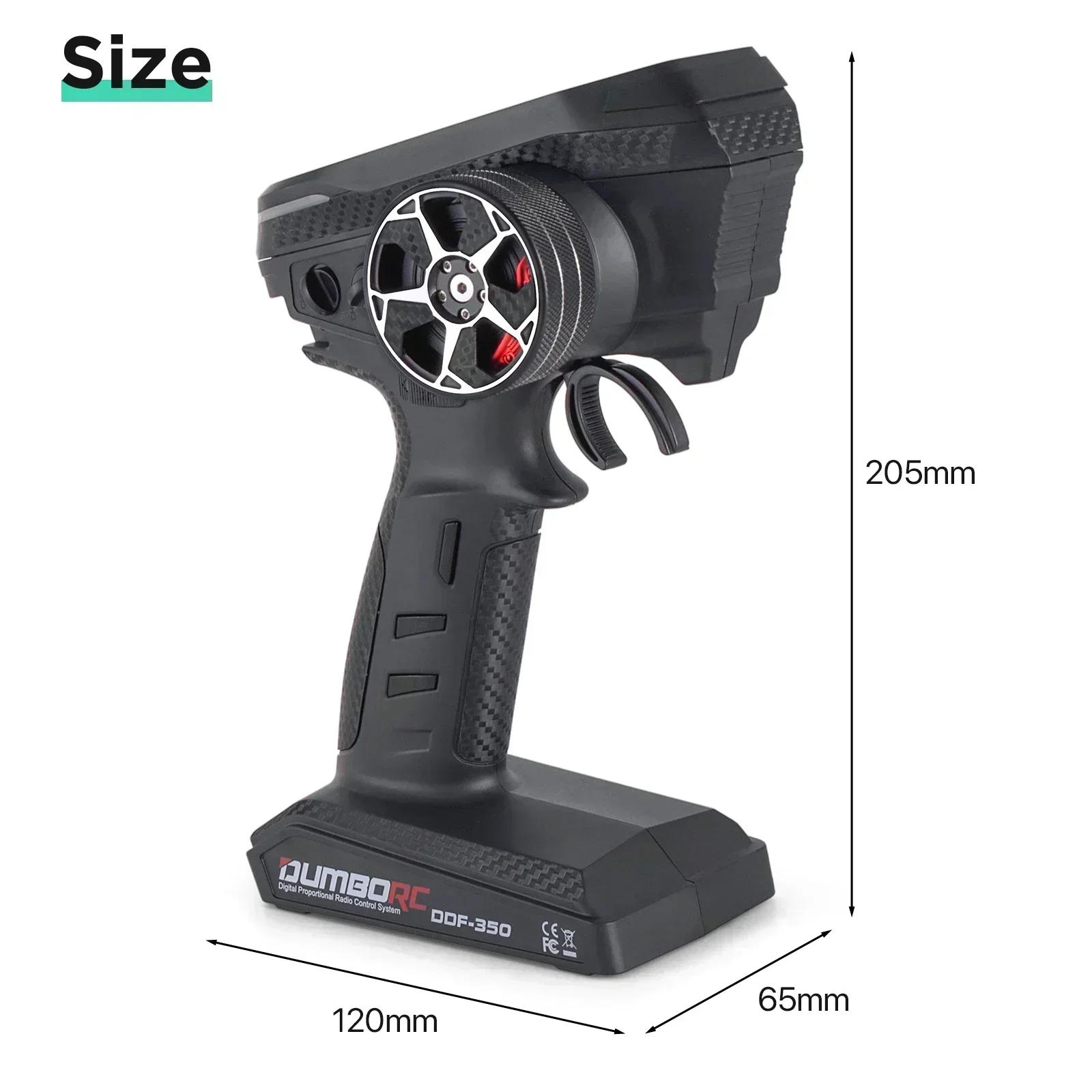DUMBORC 10CH DDF-350 RC Téléco - Radio Transmitter 2.4Ghz avis et prix