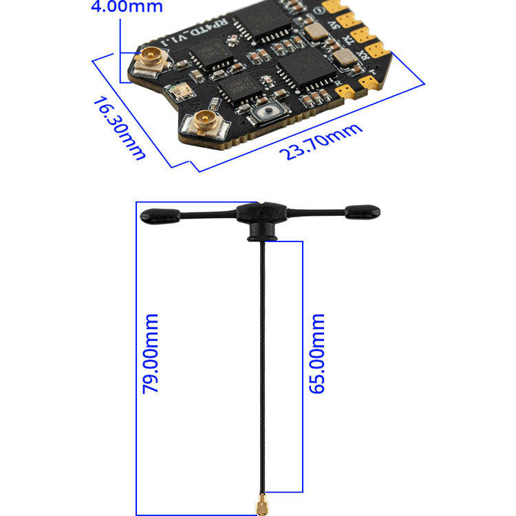 Récepteur RadioMaster RP4TD Ex - Analog Fpv Camera avis et prix