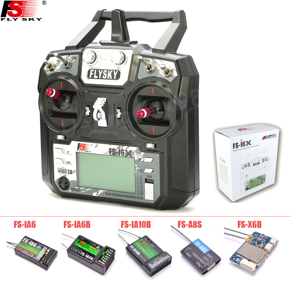 FLYSKY FS-i6X FS i6X 10CH 2.4G - Radio Transmitter 2.4Ghz avis et prix