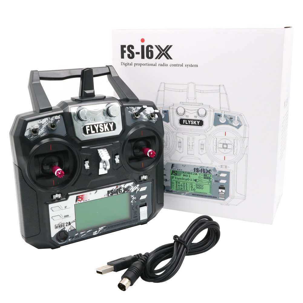 FLYSKY FS-i6X FS i6X 10CH 2.4G - Radio Transmitter 2.4Ghz avis et prix