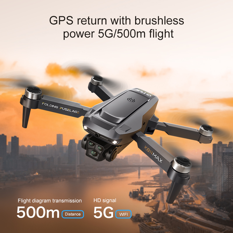 Drone quadrirotor K811MAX : sa - Brushed Drone Motor avis et prix