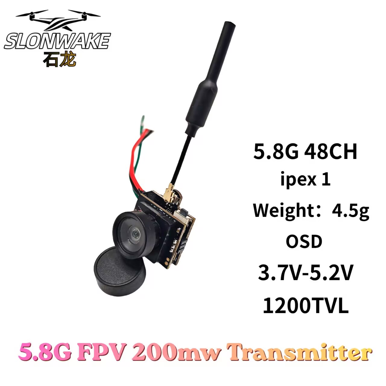 Caméra de transmission analogi - Analog Fpv Camera avis et prix