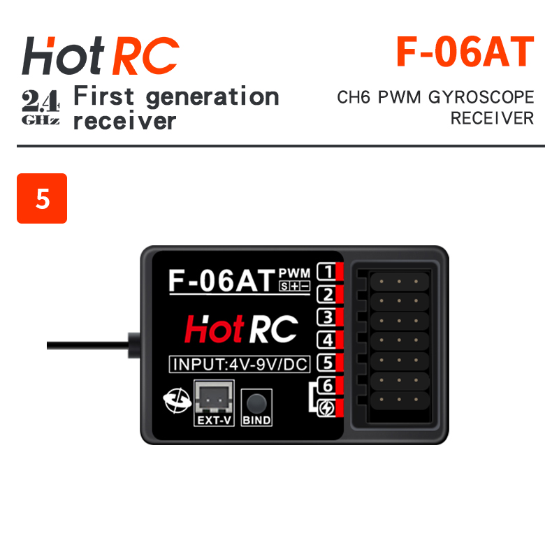 Récepteurs HOTRC 2.4Ghz F-01A  - Radio Transmitter 2.4Ghz avis et prix