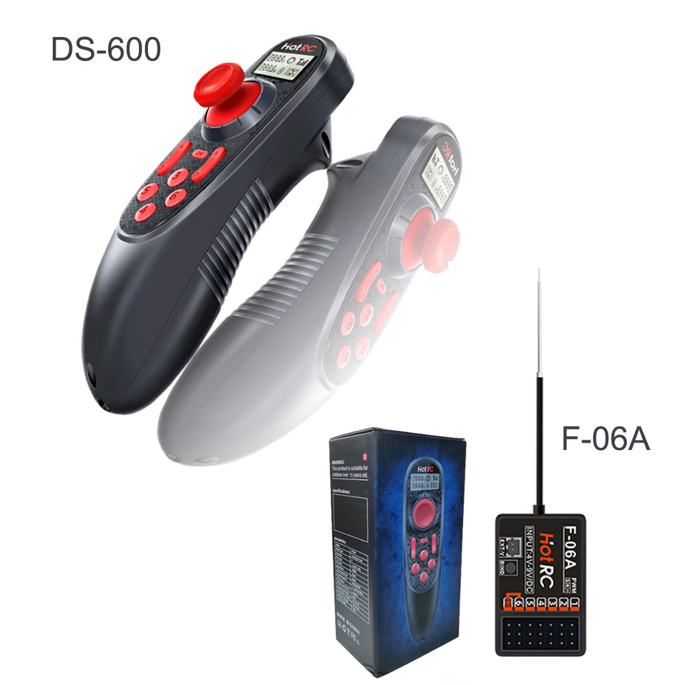 HOTRC DS-600 2.4GHz 6CH systèm - Radio Transmitter 2.4Ghz avis et prix